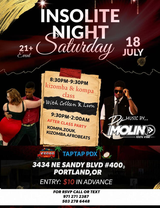 Portland Kizomba in Portland Portland Kizomba, Kizomba classes in Portland, social dancing, singles dancing, beginner dance classes in Portland, salsa classes, things to do in Portland