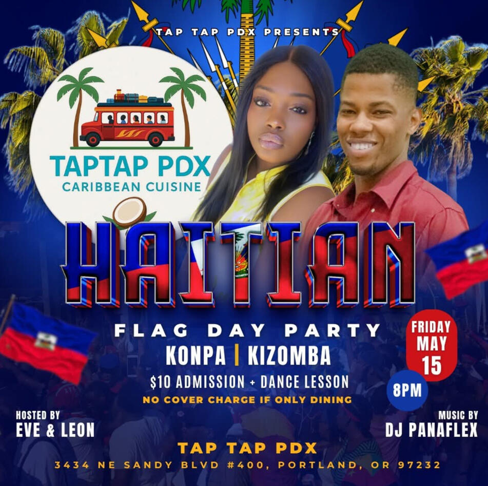 Haitian Flag Day at TapTap PDX